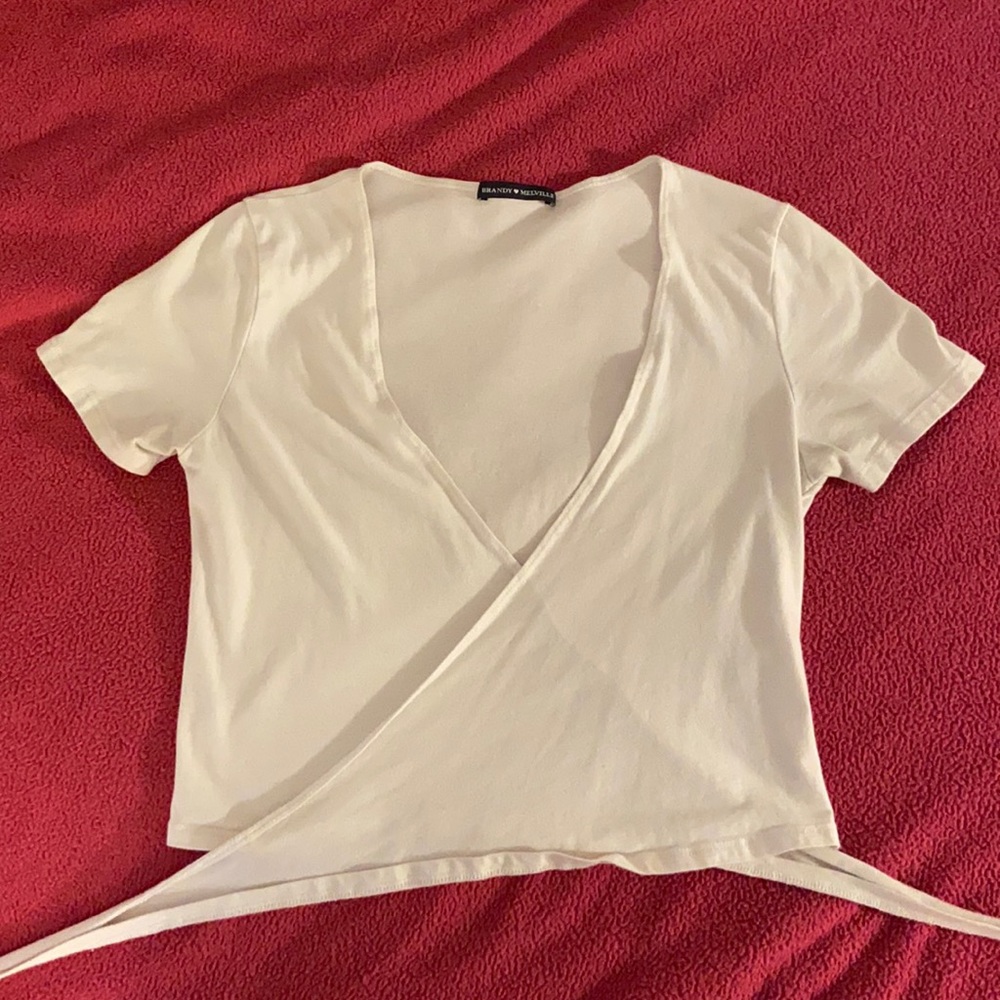 Brandy Melville Wrap Shirt